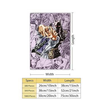 ジョジョの奇妙な冒険 黄金の風　1000ピース ジグソーパズル Amazon | ジョジョ 第五部『黄金の風』ジグソーパズル 1000